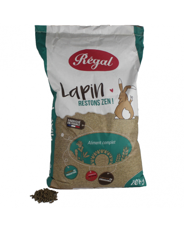 Aliment Complet pour Lapin Lapicroq Fermier 10KG