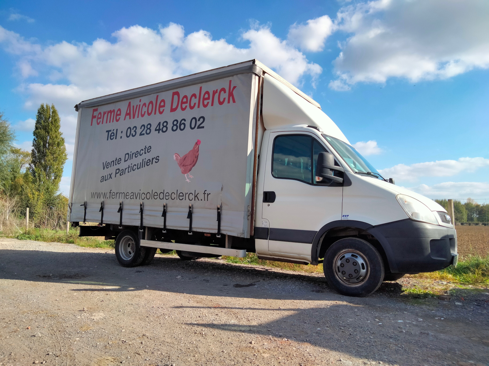 Camion de livraison